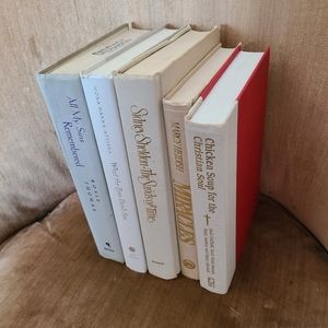 Hardcover Books Home decor craft ephemra mantle library u choose color